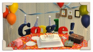 tredicesimo compleanno google